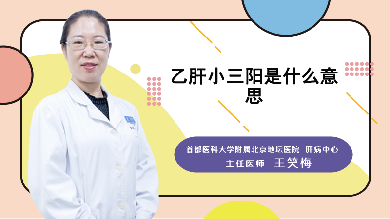 乙肝小三阳是什么意思